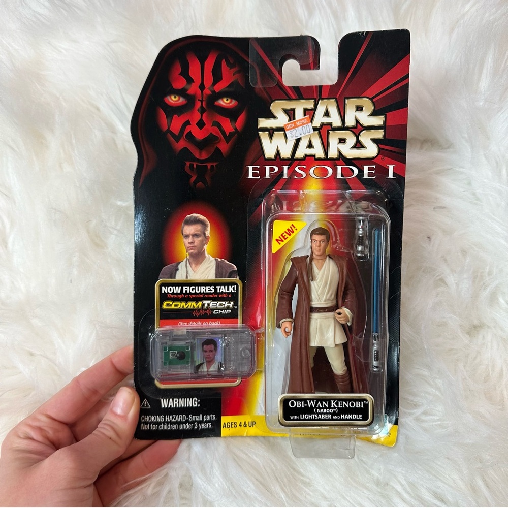 NIB Star Wars Episode I Obi-Wan Kenobi Action Figure - Picture 2 of 9
